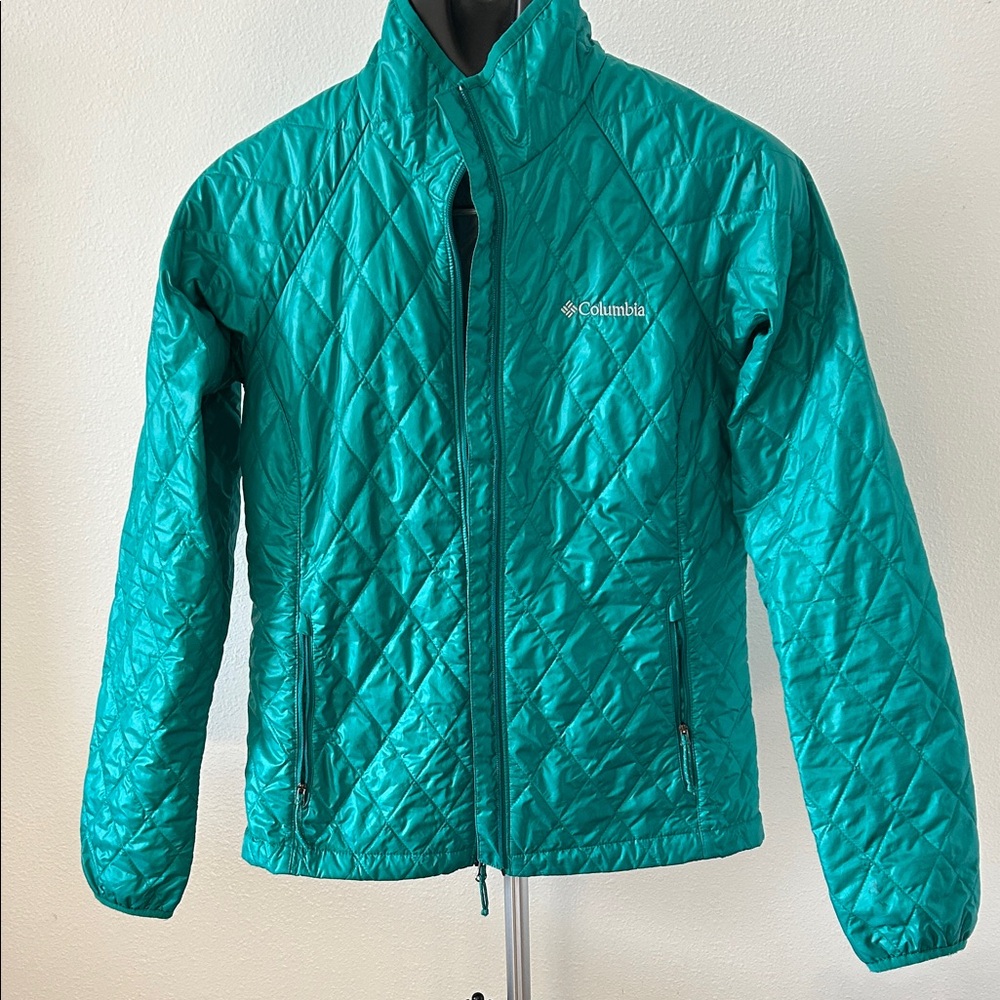 Columbia Women's Teal Puffer Jacket
